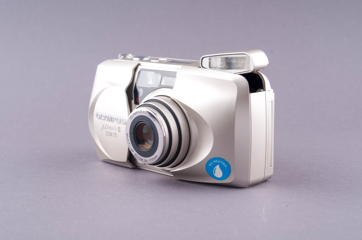 Olympus Mju II Zoom 170 QD 35mm Point&Shoot Film Camera