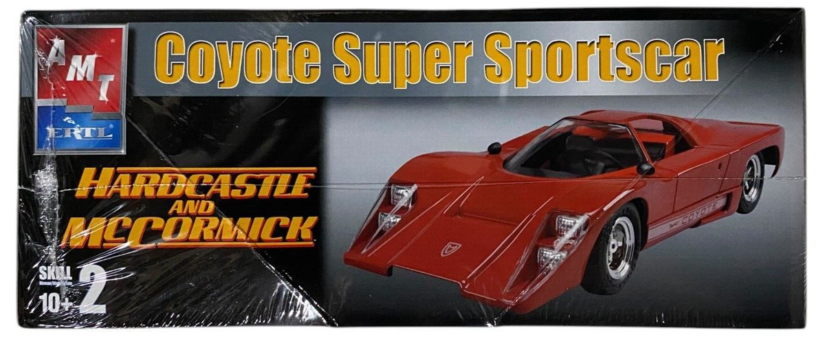 AMT Hardcastle&McCormick Coyote Super Sportscar Vintage 2002 1:25