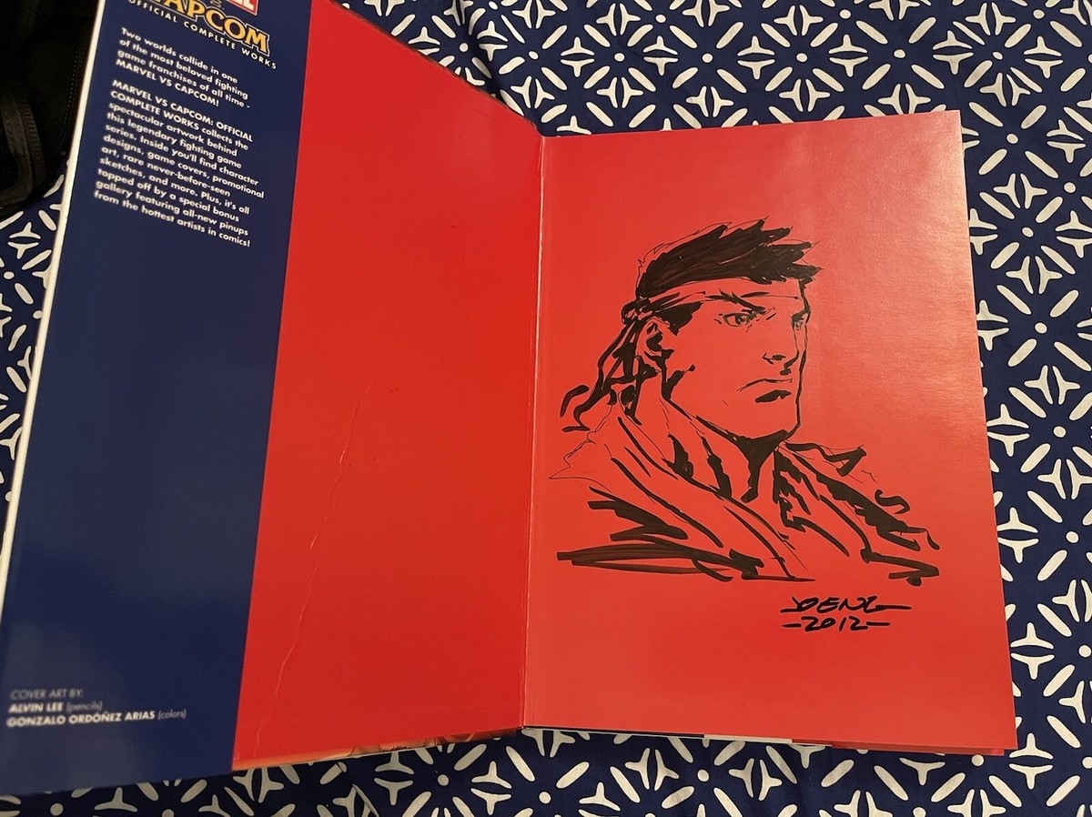 Udon Marvel vs Capcom Official Complete Works Hardcover Art book