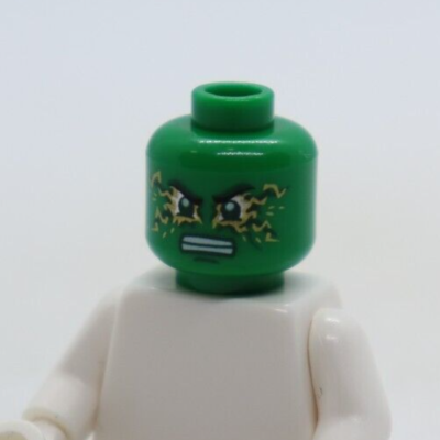 HEAD - Green Airjitzu Electricity Lloyd 70590 Ninjago LEGO