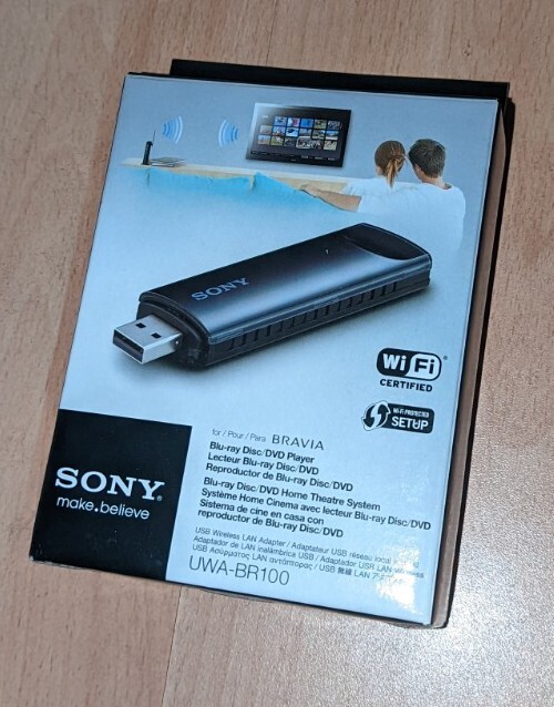 NEW Genuine SONY UWA-BR100 USB Wireless LAN Adapter for BRAVIA TV