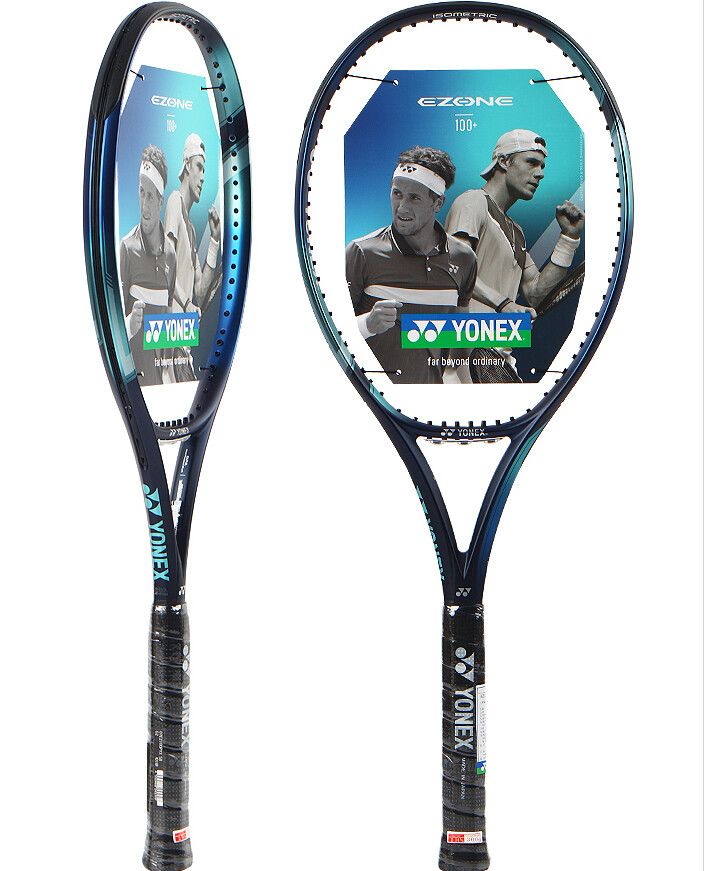 YONEX 2022 EZONE 100+ Tennis Racquet Racket Blue 100sq 300g G2