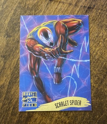 1995 Fleer Marvel Masterpieces Scarlet Spider #143 Trading Card | eBay