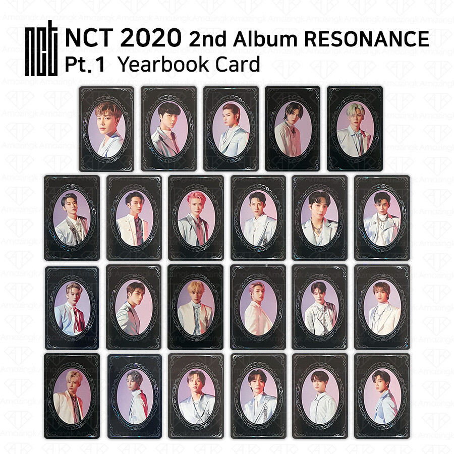 NCT 2020 2nd Album Resonance Pt.1 Yearbook Photocard Photo Card K