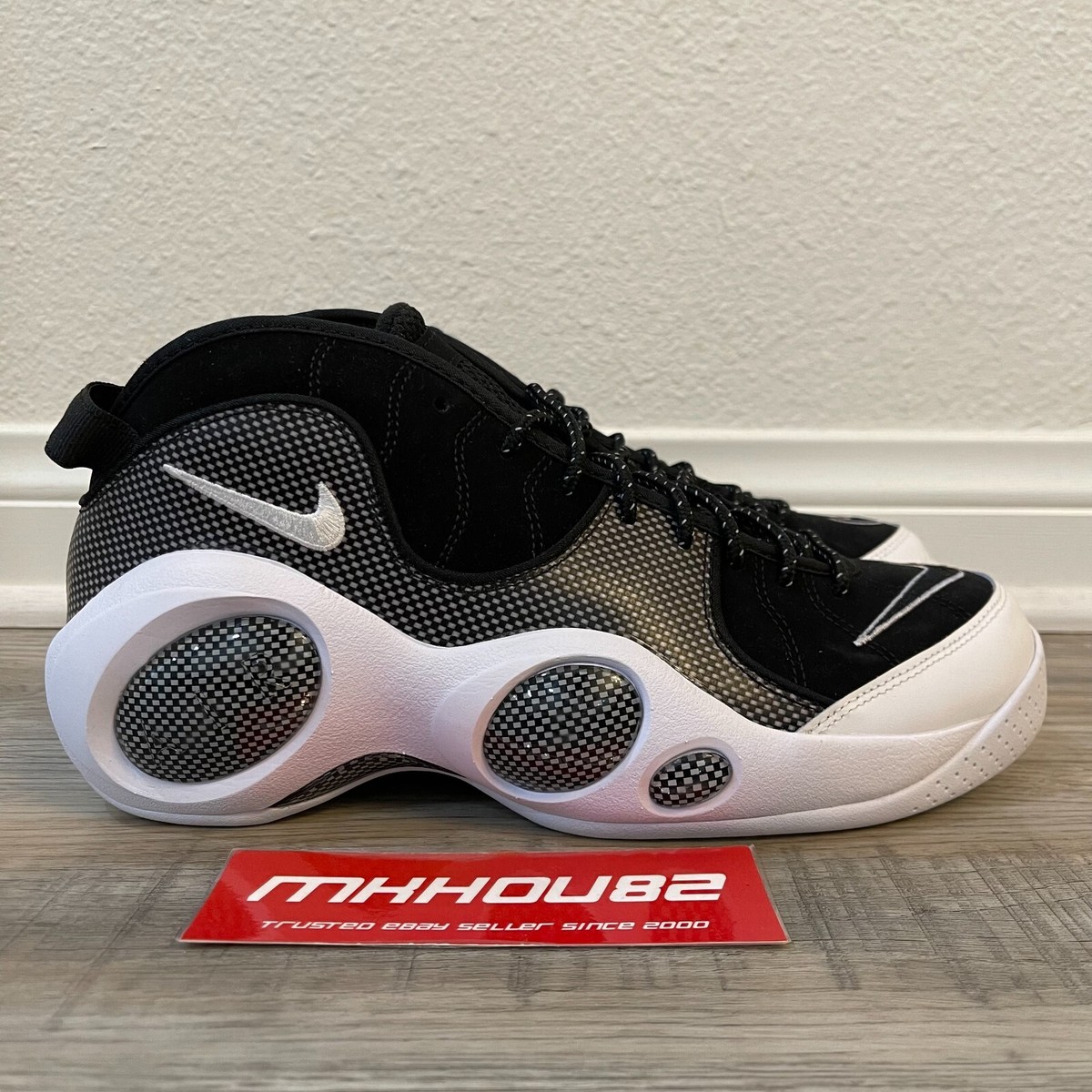 Nike Air Zoom Flight 95 Jason Kidd Basketball Shoes Black DM0523
