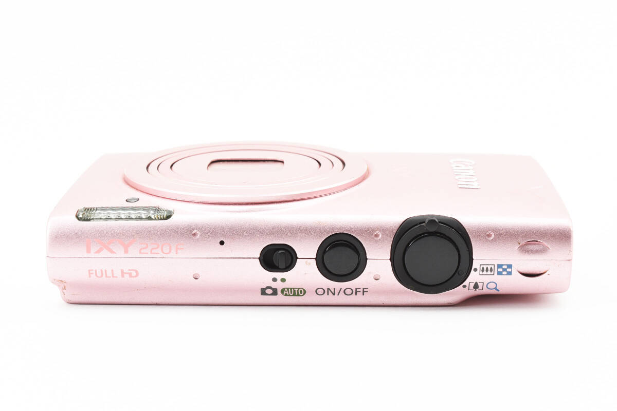 Canon IXY 220F Pink 16.1 MP Compact Digital Camera English