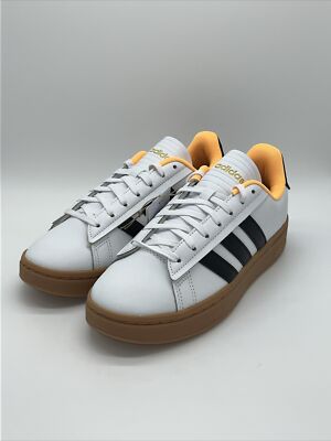 Adidas Grand Court Alpha White Flash Orange 2022 (GX8165) Women's