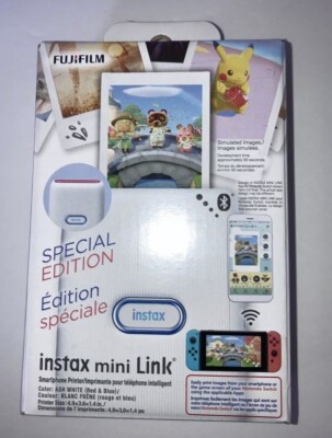 Fujifilm Instax Mini Link for Nintendo Switch Smartphone Printer