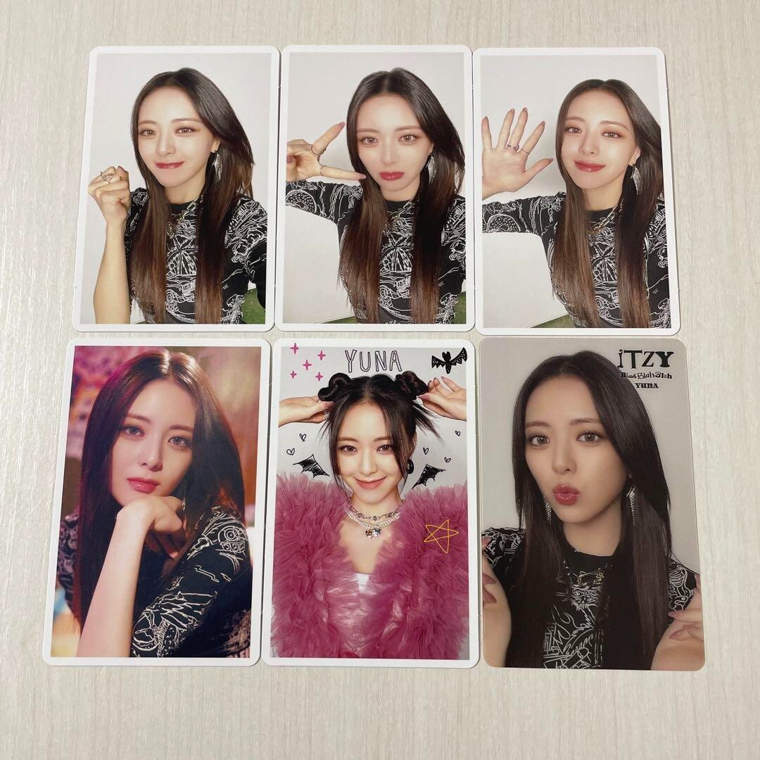 ITZY 直筆サイン入りポラロイド（チェキ）＆フォトカード セット