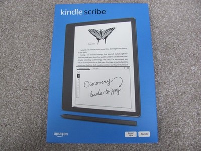 Amazon Kindle Scribe 16GB Wi-Fi 10.2'' e-Reader - Gray (B09BS26B8B