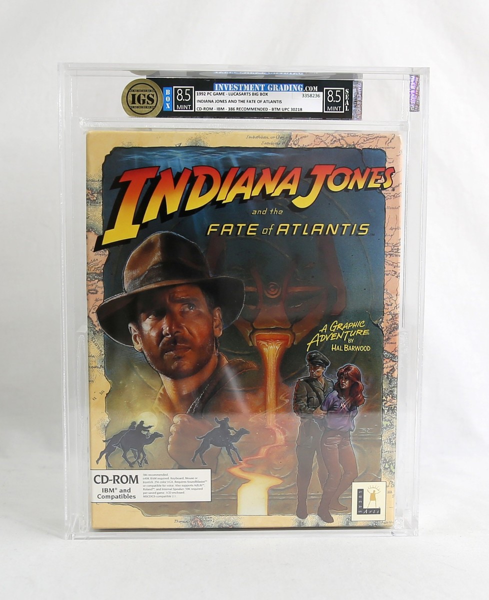 Indiana Jones and the Fate of Atlantis (PC, 1992) for sale online