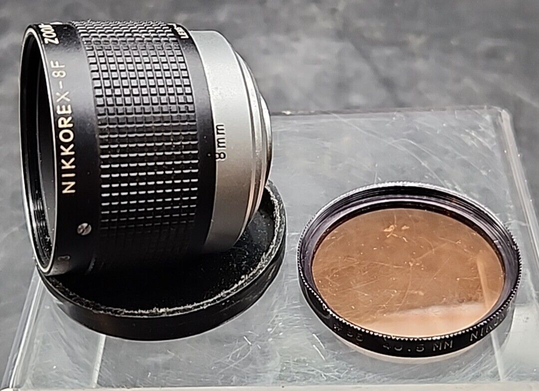 Nippon Kogaku Nikkorex-8F 0.8-2x Zoom Conversion Cine Lens Screw