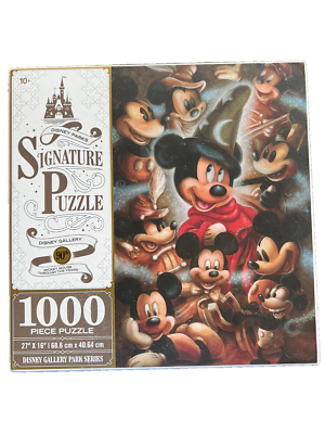Disney Parks Signature Puzzle 1000 Piece 90th Mickey Mouse through