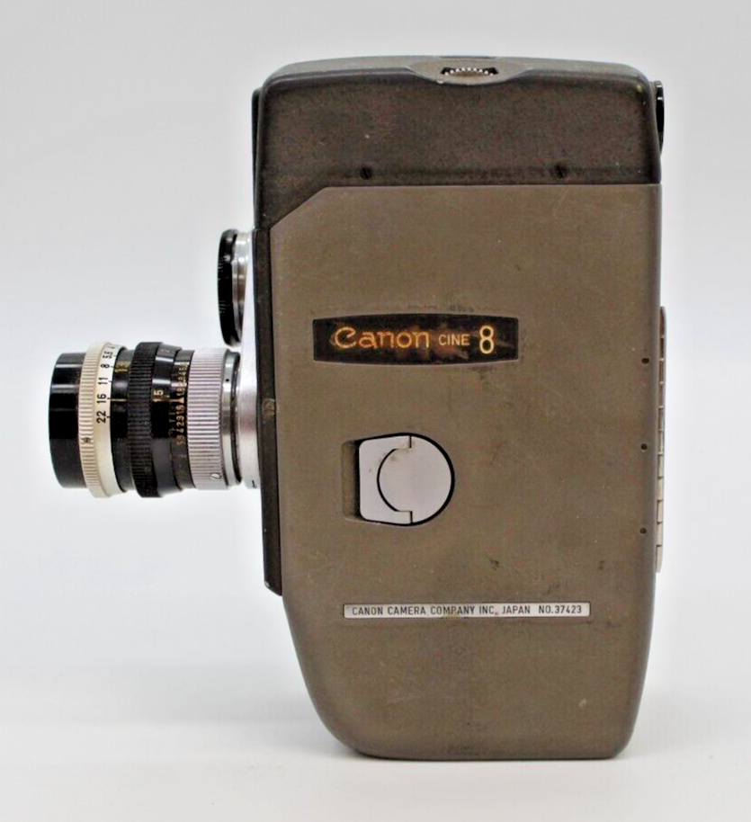 Vintage Canon Cine 8-T Movie Camera Cannon's First 8mm Film