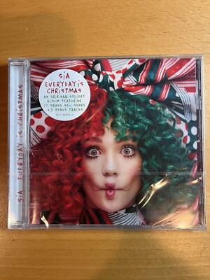 Sia Everyday Is Christmas 2018 CD Target With 3 Bonus Songs Album