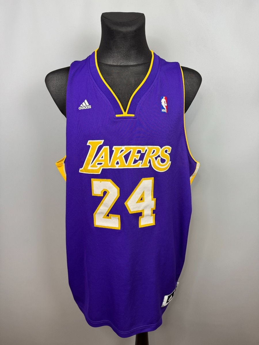 KOBE BRYANT LOS ANGELES LAKERS JERSEY NBA BASKETBALL ADIDAS MENS