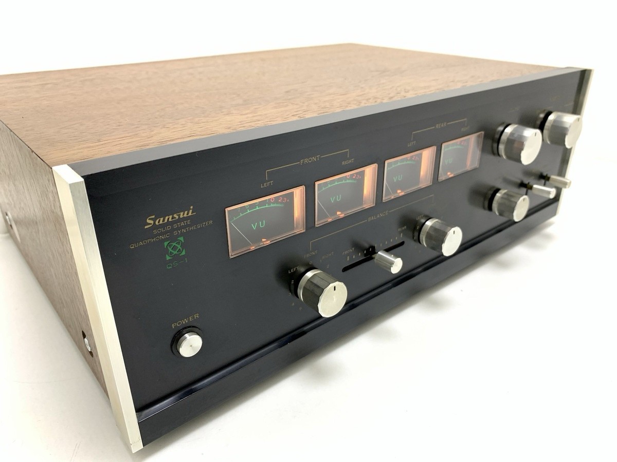 SANSUI QS 1 Synthesizer Quadraphonic Decoder Pre Amplifier 4Ch