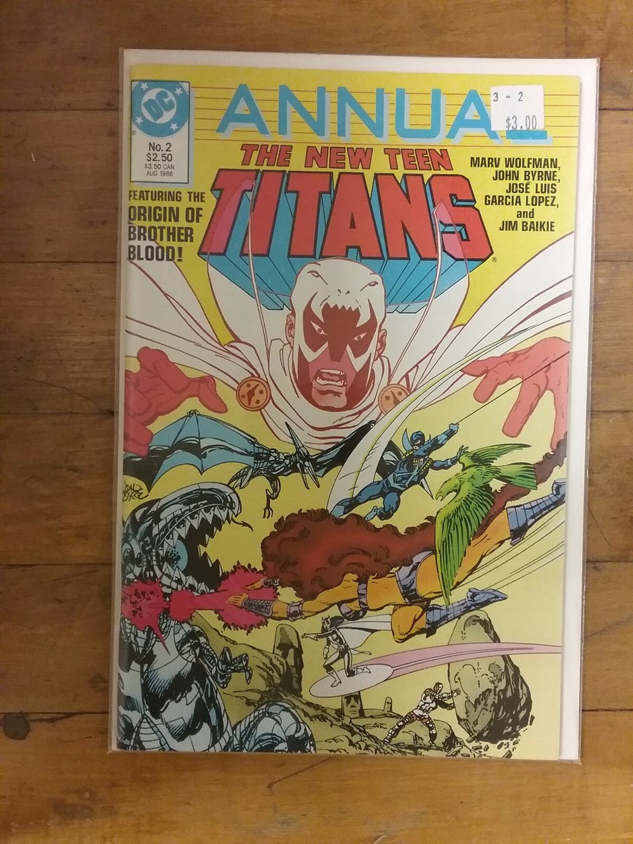 New New Teen Titans Annual #2 アメコミ リーフ Teen Titans, The