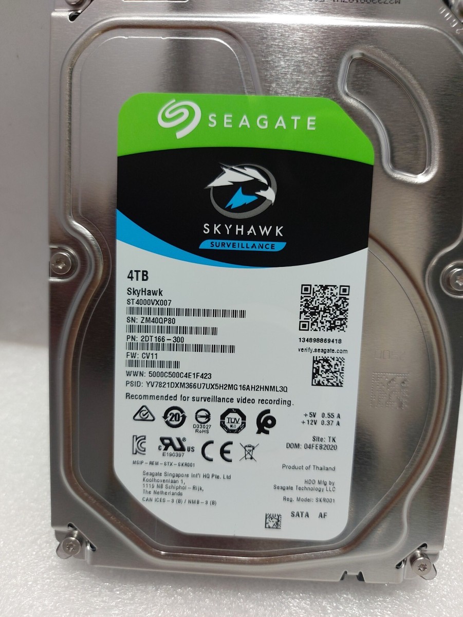 Seagate ST4000VX007 4TB SkyHawk Internal Hard Disk Drive | eBay