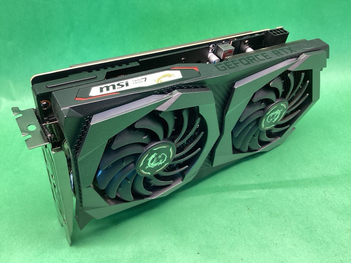 MSI 8GB Geforce RTX 2060 Super Gaming X Twin Frozr 7 - POWERS ON