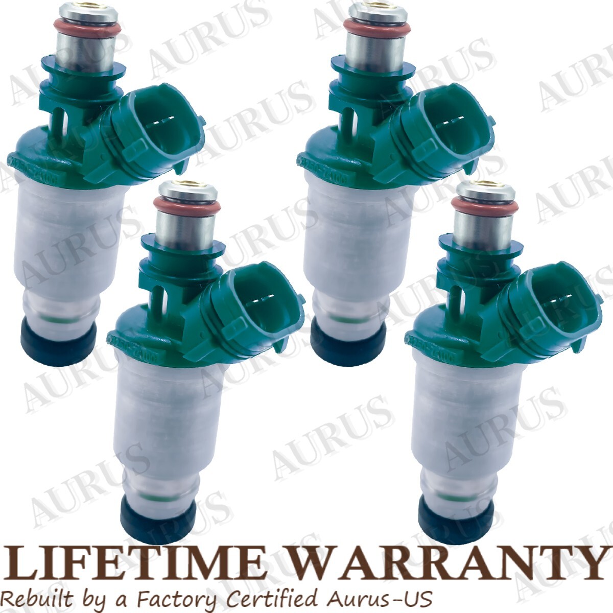 x4 OEM DENSO Fuel Injectors for 1998 1999 2000 Toyota Rav4 2.0L I4