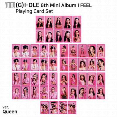 G)I-DLE G-IDLE 6th Mini Album I Feel Queen Ver Each Member Playing