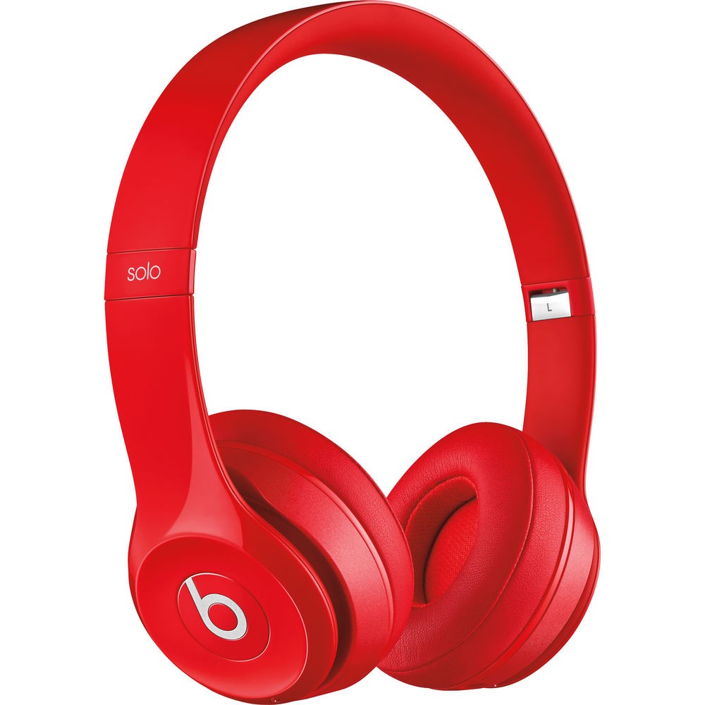 Beats by Dr. Dre Solo2 Wireless On-Ear Headphones (Red) MHNJ2AM/A