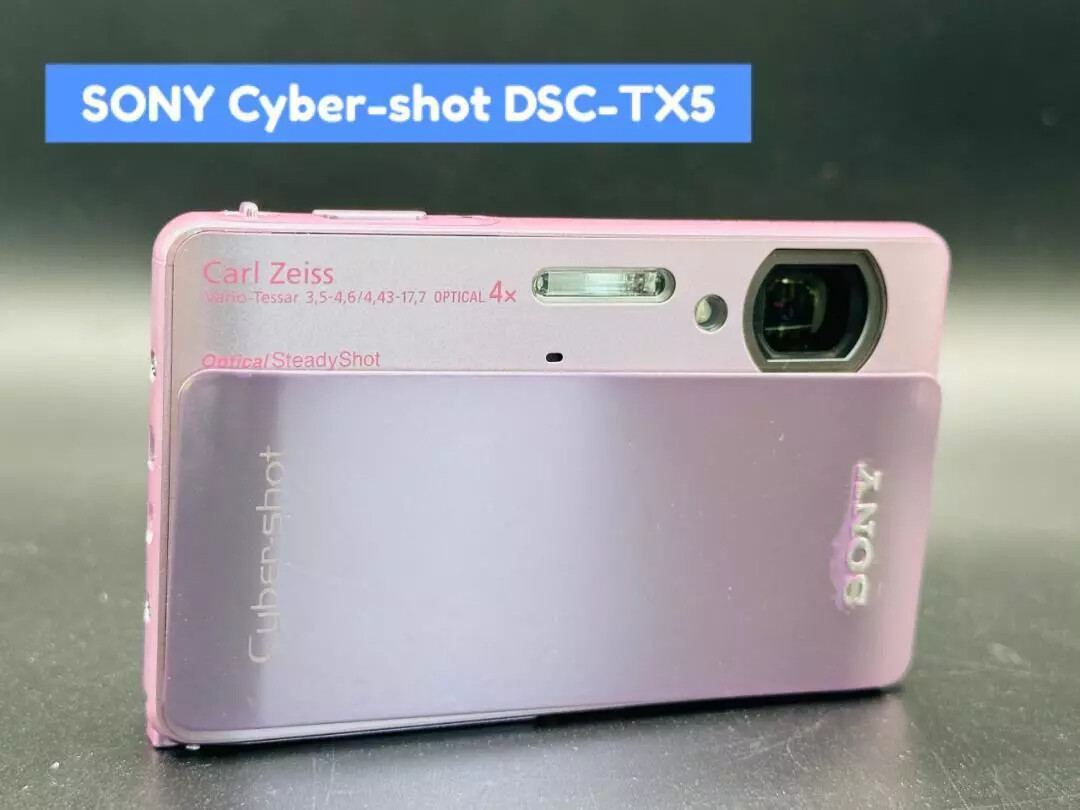 Sony Cyber-Shot DSC-TX5 10.2MP CMOS Vintage Digital Camera -100