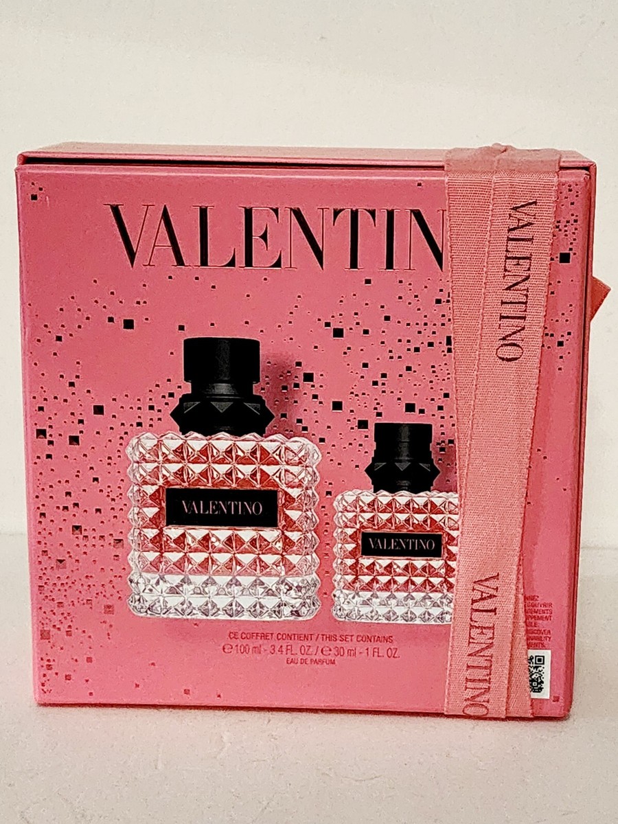 VALENTINO BORN IN ROMA 2PC GIFT SET ( 3.4OZ EDP + 1.0OZ EDP ) FOR