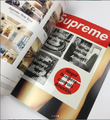 Supreme magazine book Vol 1 & sticker set Year 2005 | eBay