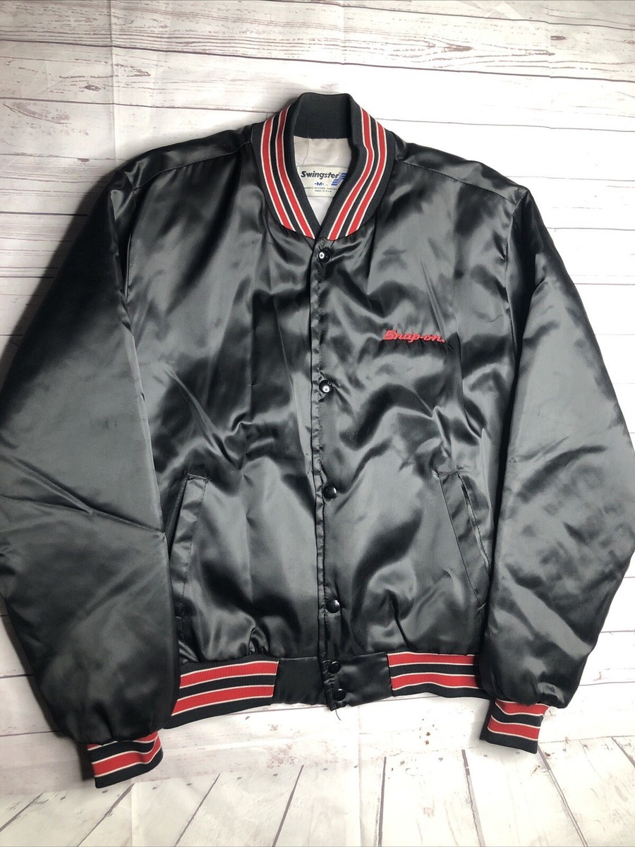 白*石様 Snap-on Swingster XL ブラック中綿ジャケット VINTAGE Snap