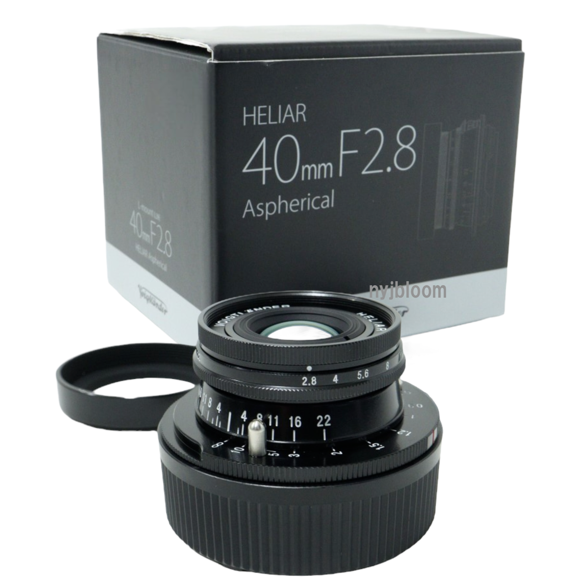 New VOIGTLANDER Heliar 40mm F2.8 Aspherical Lens BLACK VM Mount