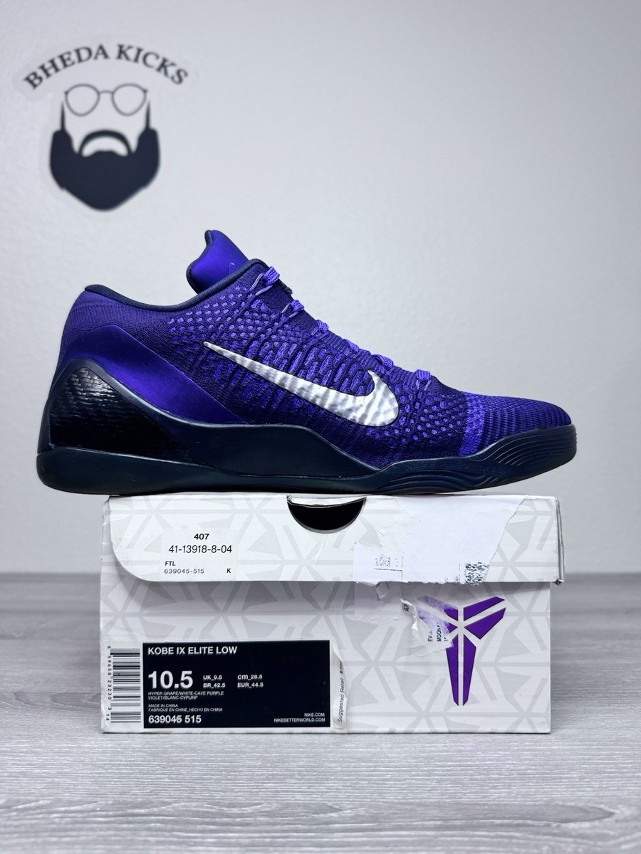 Size 10.5 - Nike Kobe 9 Elite Low Moonwalker for sale online | eBay