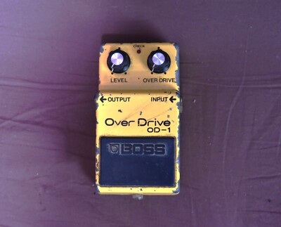 BOSS OD-1 silver screw NEC C4558C #9300 613165190969| eBay