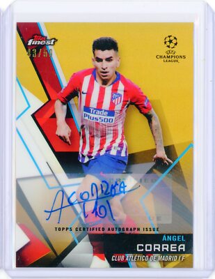 スポーツ選手 2018-19 topps Finest ANGEL CORREA スポーツ選手 2018