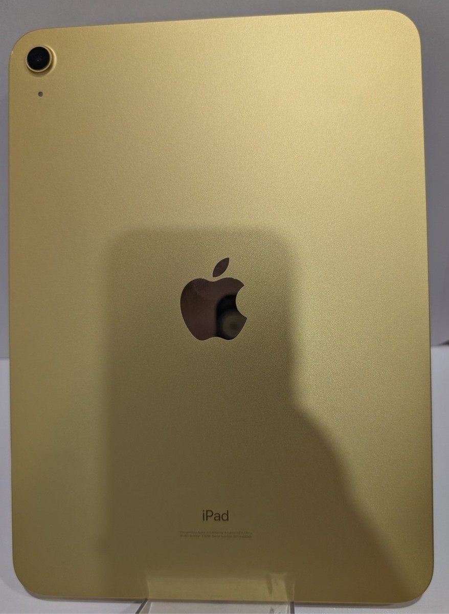 Apple iPad 10th Generation 64GB Good Working Condition Gold/Yellow