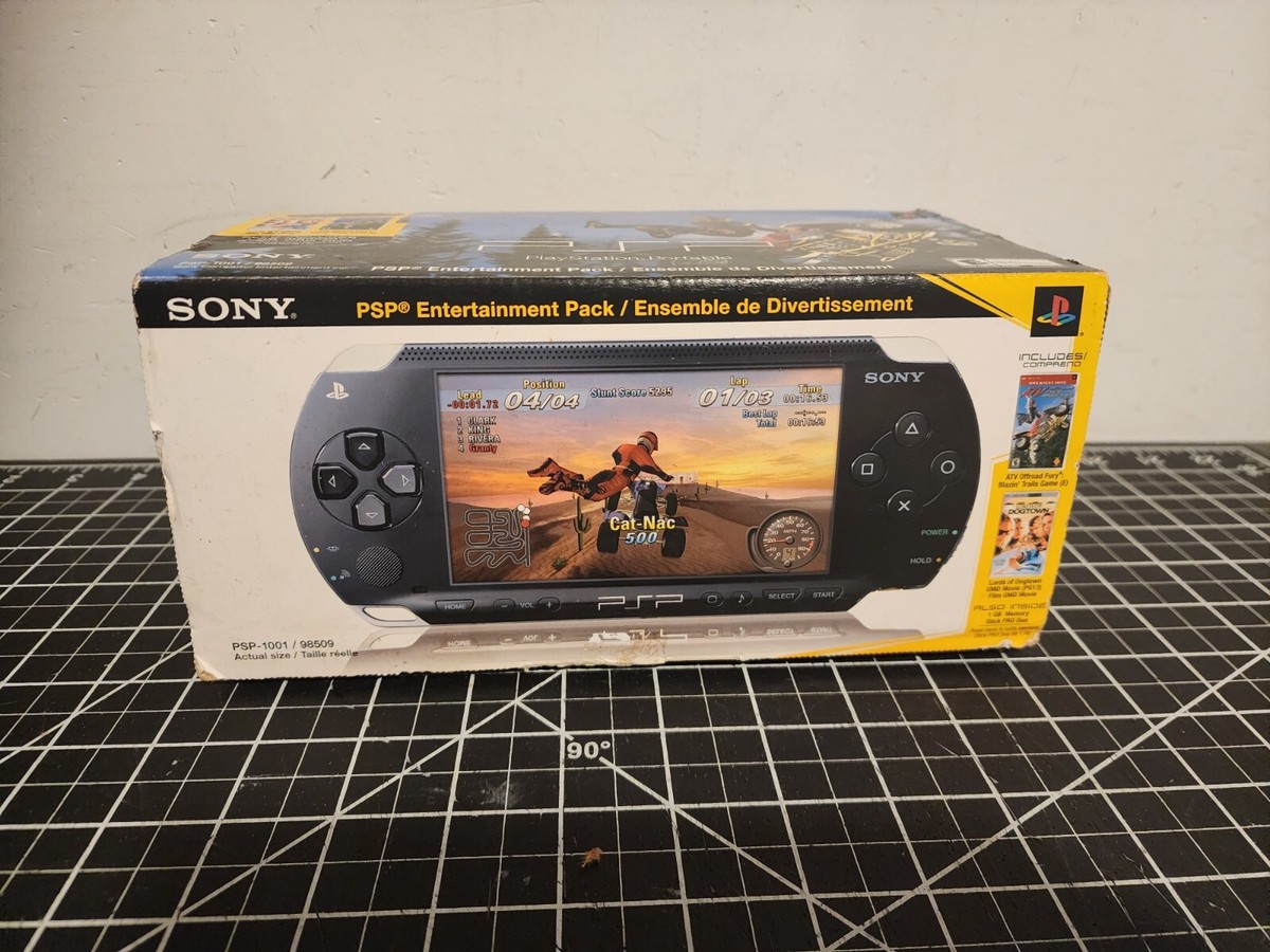 SONY PSP mx vs atv Console Outer Box Only. Very rare PSP edition