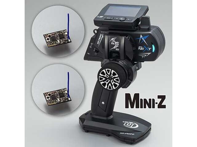 KO PROPO EX-NEXT LDT Black SP MINI-Z EVO2 Double Racer Bar Set