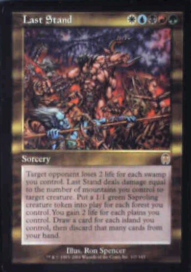 Last Stand - Apocalypse: #107, Magic: The Gathering Lp R234 | eBay