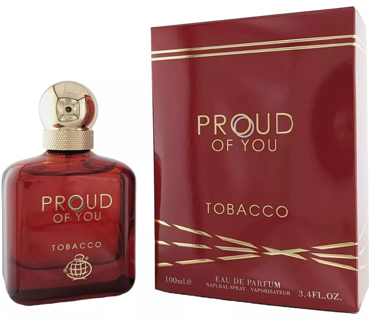 Proud of You Tobacco By Fragrance World EDP Eau De Parfum 100 ML