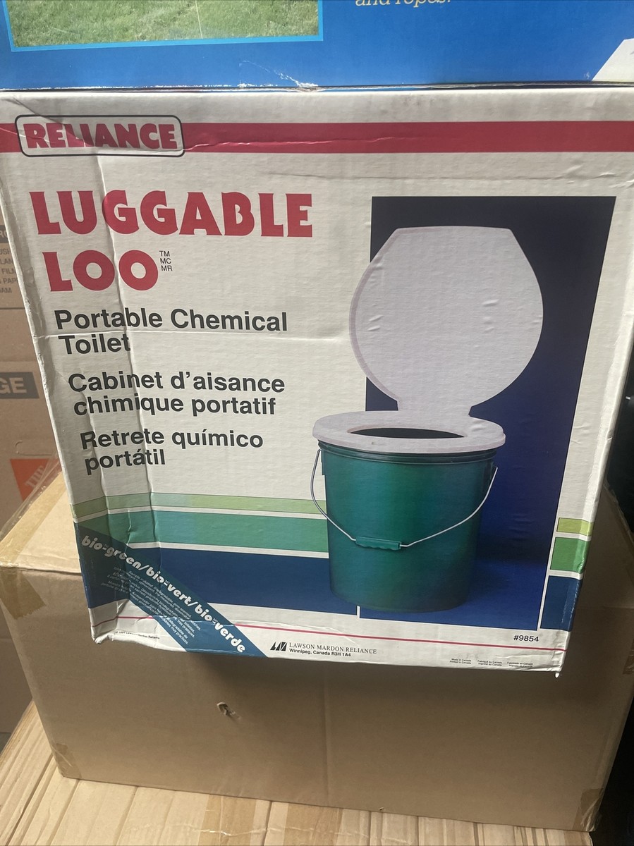 luggable Loo portable chemical toilet & Privacy Shelter | eBay