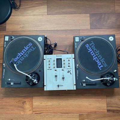 Technics SL-1200MK5,pioneerDJM500 3台セット Technics SL-1200MK5