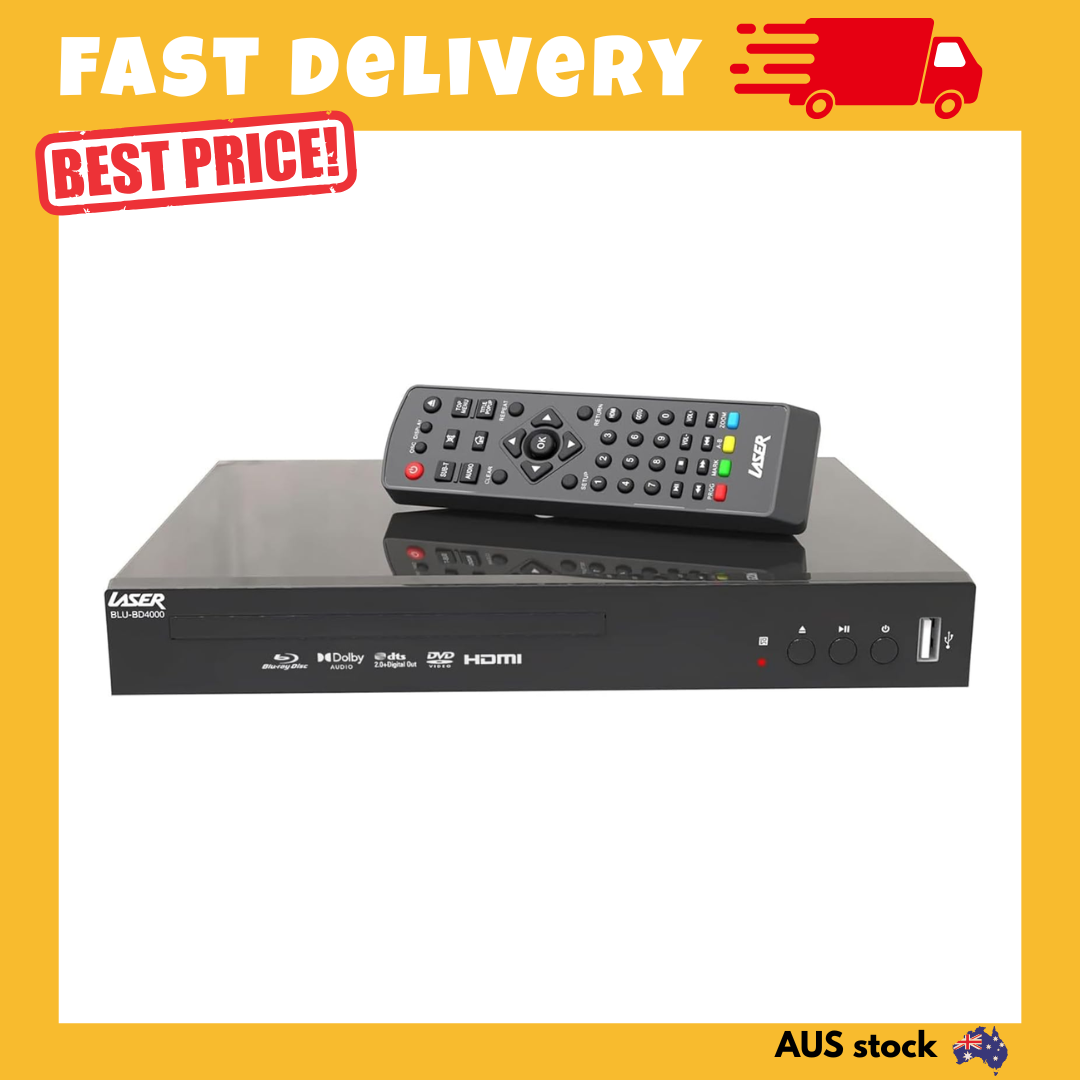 Laser BLU-BD3000 DVD/CD Multi Region Blu-Ray Player for sale