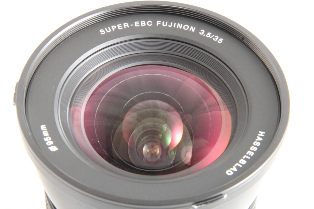 Exc HASSELBLAD SUPER EBC FUJINON HC 35mm F3.5 Wide Angle Lens for