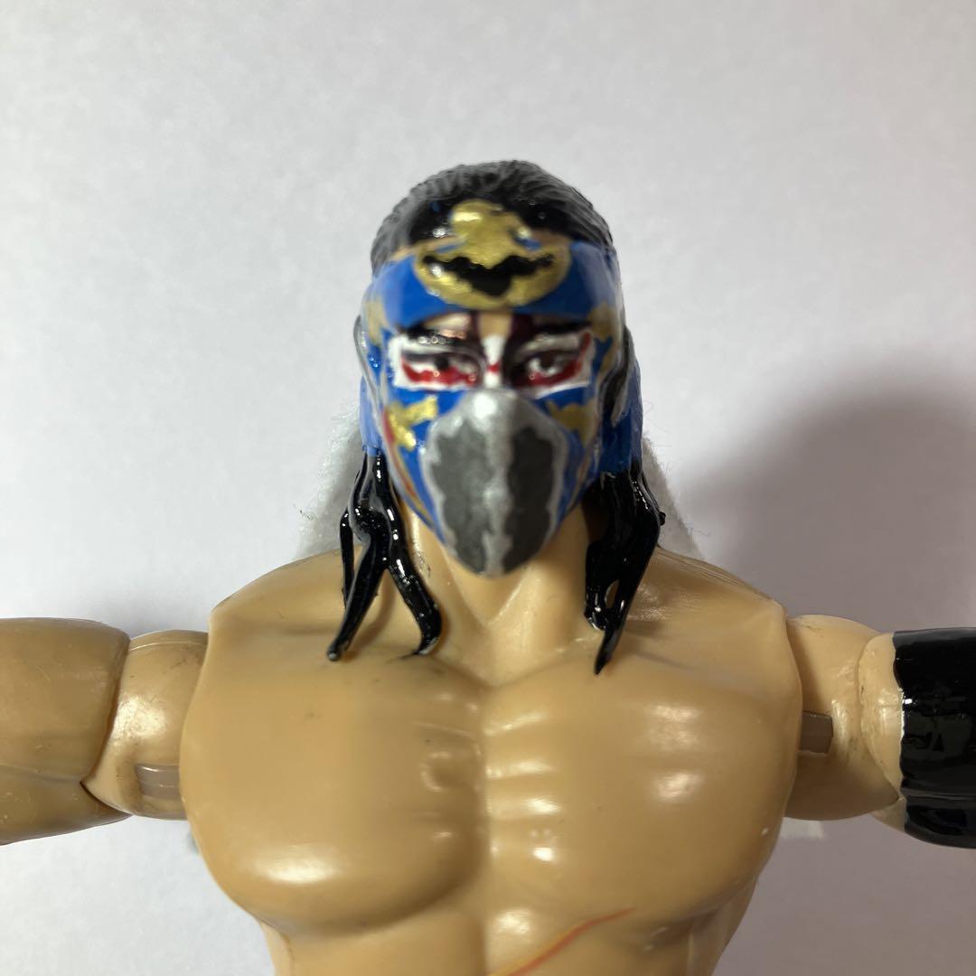 ☆WWE ハズブロ風 ハヤブサ フィギュア FMW WWE ハズブロ風 ハヤブサ