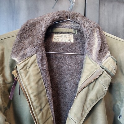 Navy Department Contract Jacket NXsx 93427 Deck Coat Size 38