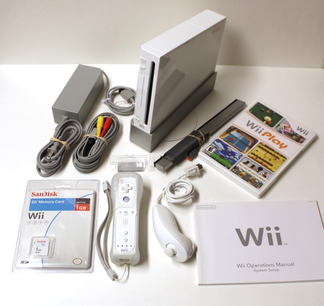 Nintendo Wii System with Targus Storage Bag | eBay