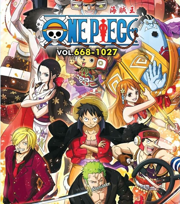 ONE PIECE : DVD Anime TV Series Complete Collection Episode 668