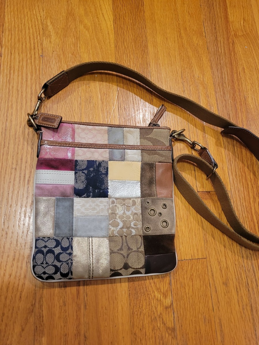 Coach Vintage Patchwork Crossbody, Shoulder Bag No. B060-2362