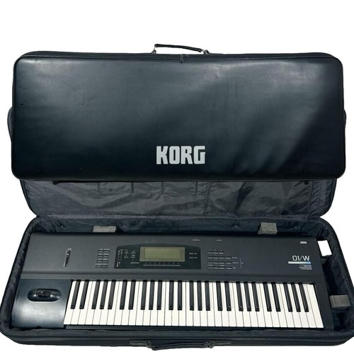 Korg 01/W FD 61 Key Music Workstation Synthesizer keyboard Black